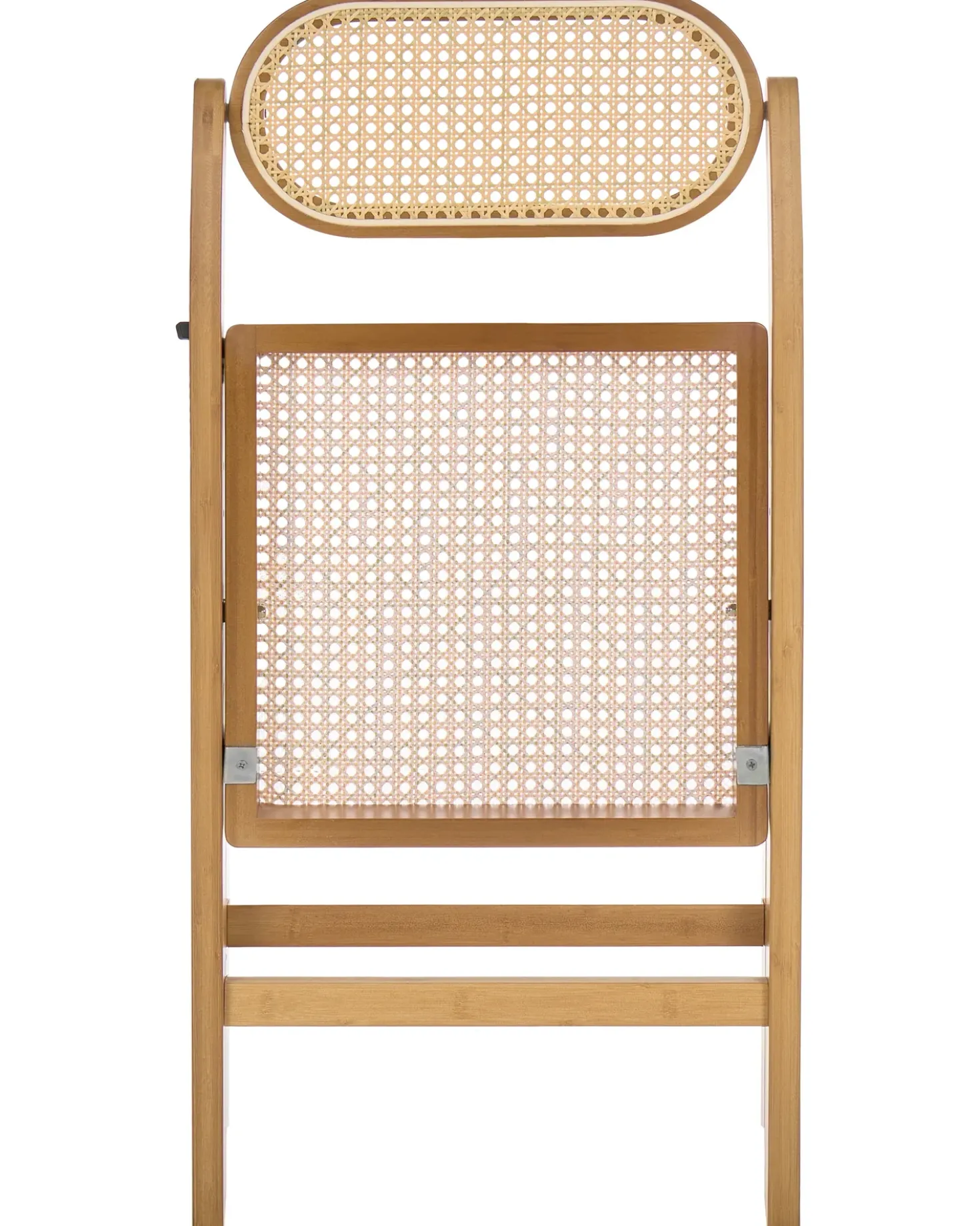 Set di 2 sedie da pranzo Pieghevole ORAISON Bambù Marrone