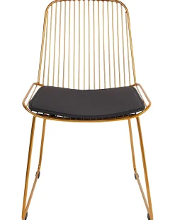 Set di 2 sedie da pranzo PENSACOLA Metallo Oro
