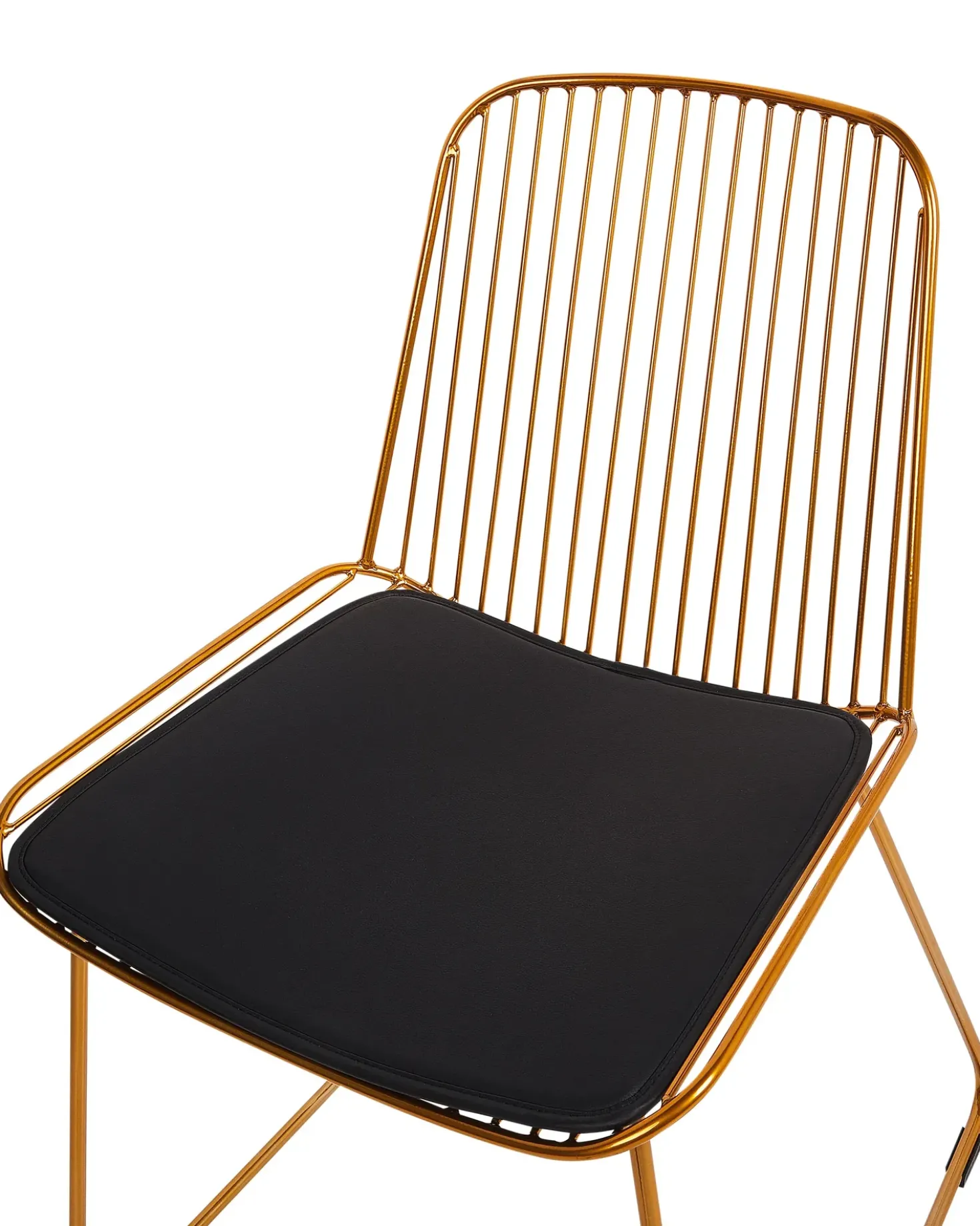 Set di 2 sedie da pranzo PENSACOLA Metallo Oro