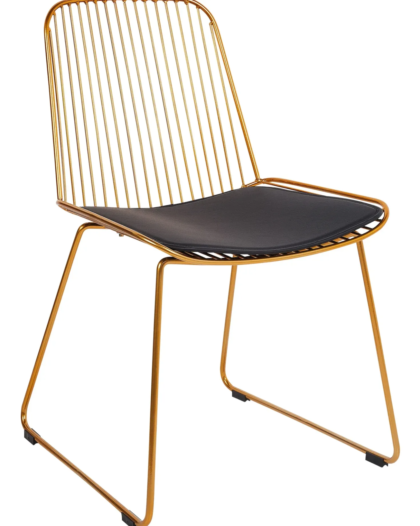 Set di 2 sedie da pranzo PENSACOLA Metallo Oro