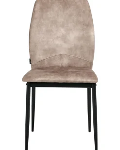 Set di 4 sedie da pranzo ROCHEPORT Tessuto Tortora