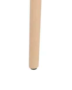 Set di 2 sedie da pranzo ROSLYN Tessuto Grigio chiaro