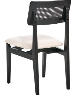Set di 2 sedie da pranzo RUBONIA Legno Nero