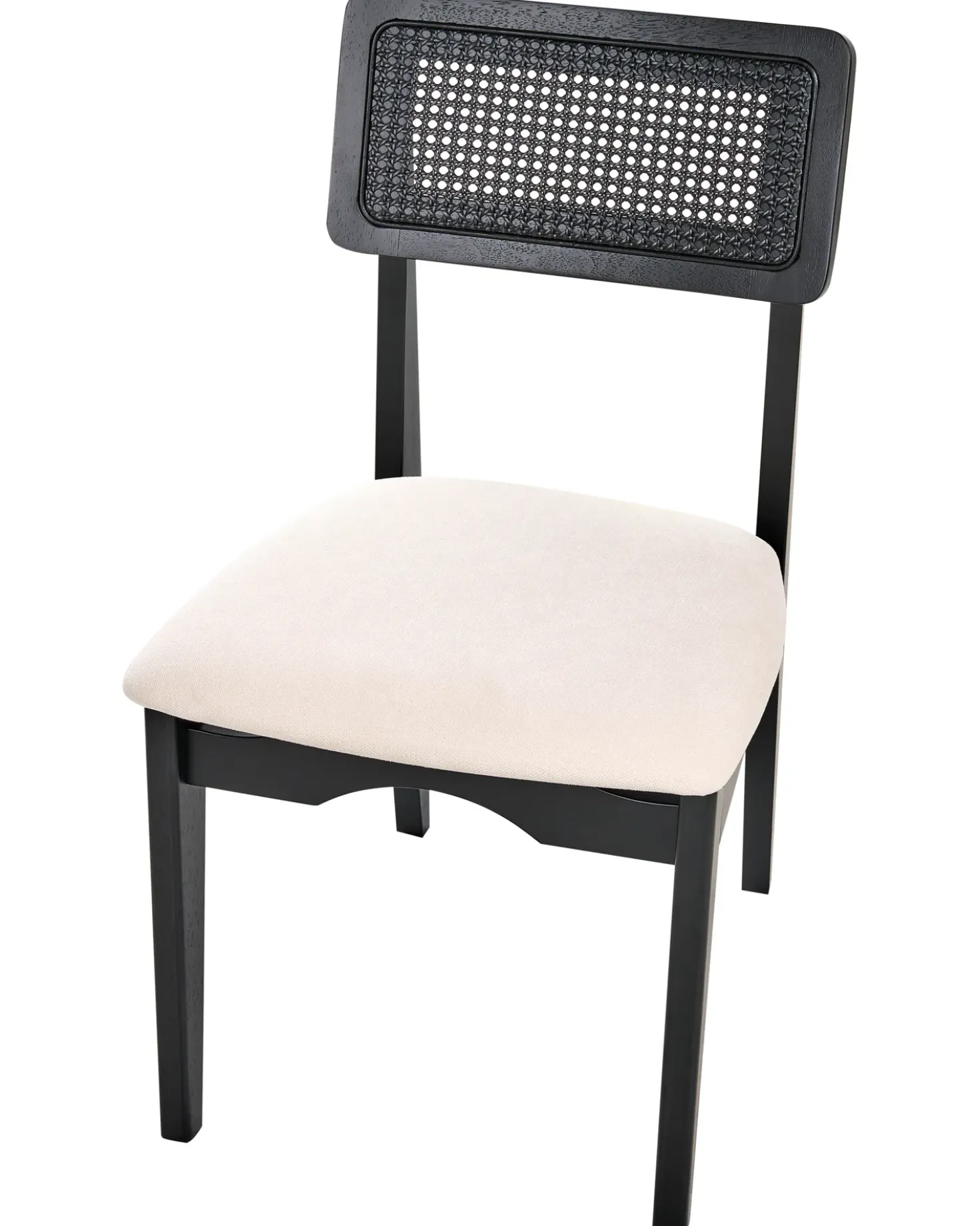 Set di 2 sedie da pranzo RUBONIA Legno Nero