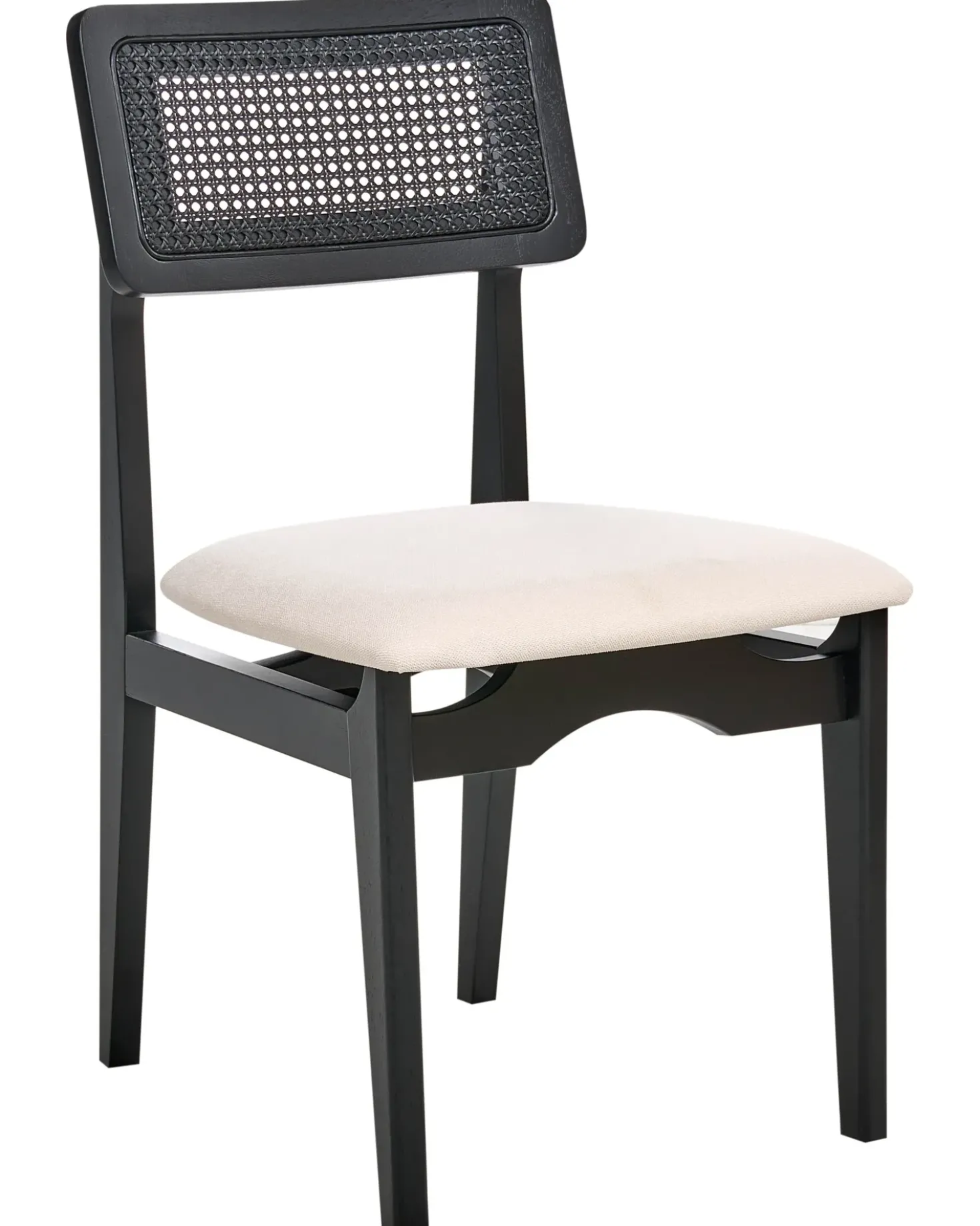 Set di 2 sedie da pranzo RUBONIA Legno Nero