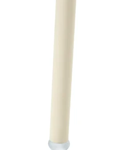 Set di 4 sedie da pranzo RILEY Tessuto Bianco sporco