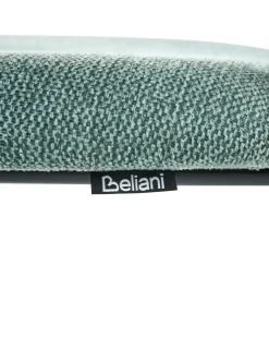 Set di 4 sedie da pranzo RILEY Tessuto Verde
