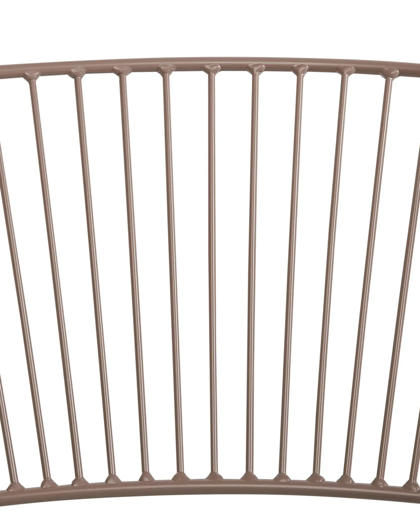 Set di 2 sedie da pranzo RIGBY Metallo Beige