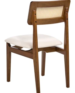 Set di 2 sedie da pranzo RUBONIA Legno Marrone scuro