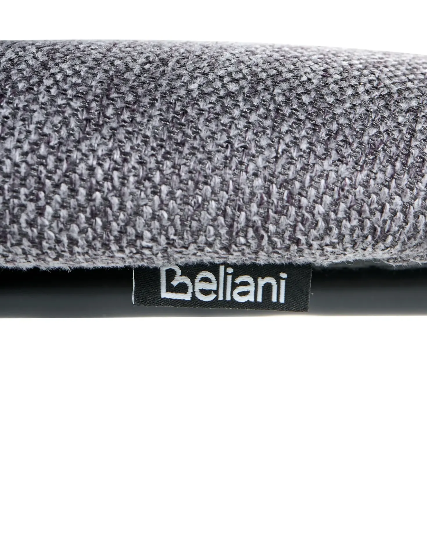 Set di 4 sedie da pranzo RILEY Tessuto Grigio