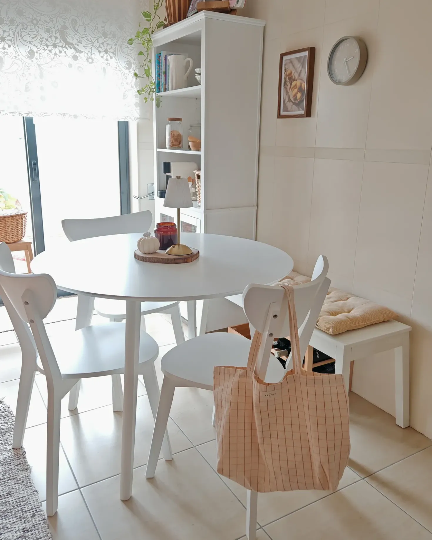 Set di 2 sedie da pranzo ROXBY Bianco
