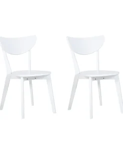 Set di 2 sedie da pranzo ROXBY Bianco