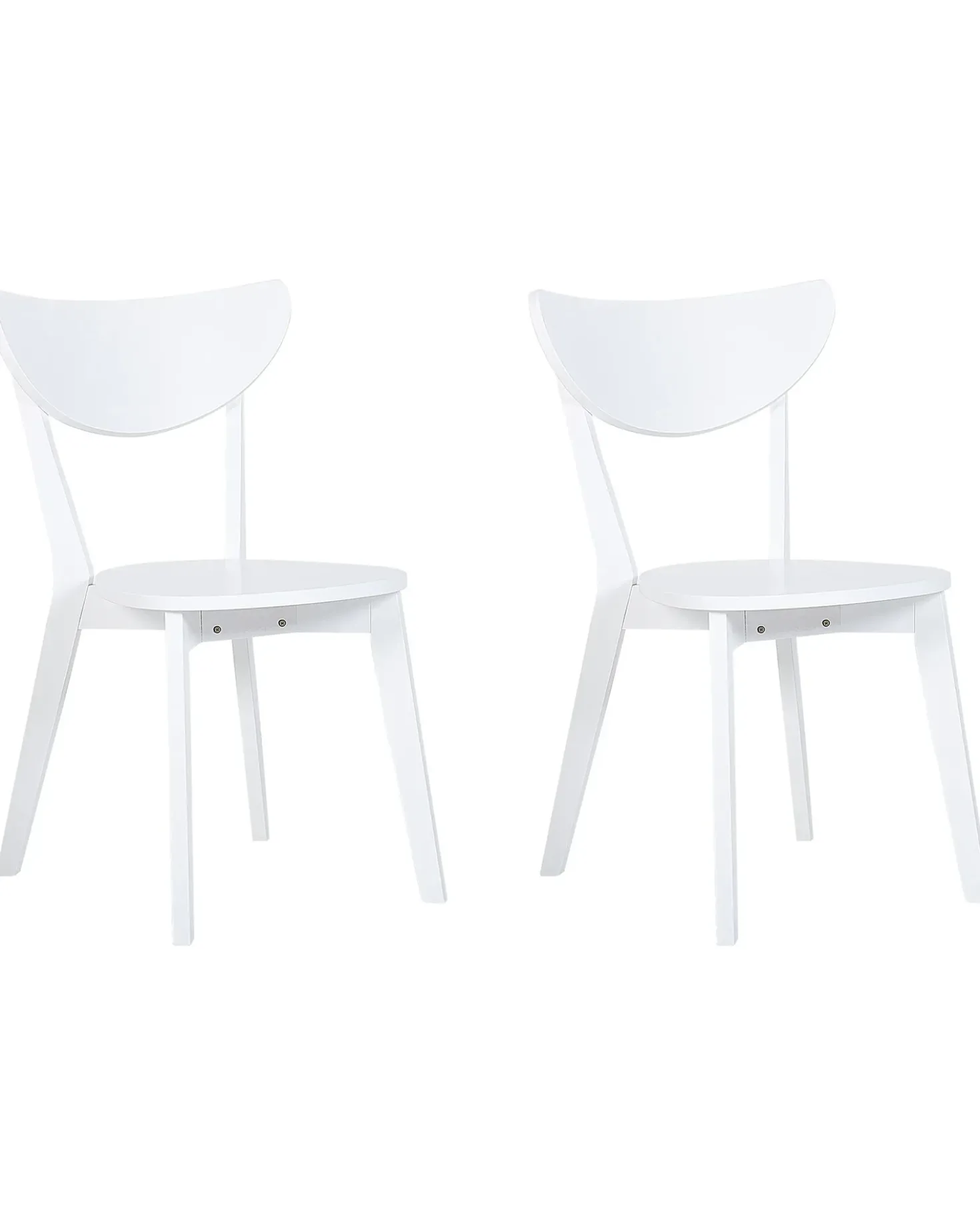 Set di 2 sedie da pranzo ROXBY Bianco