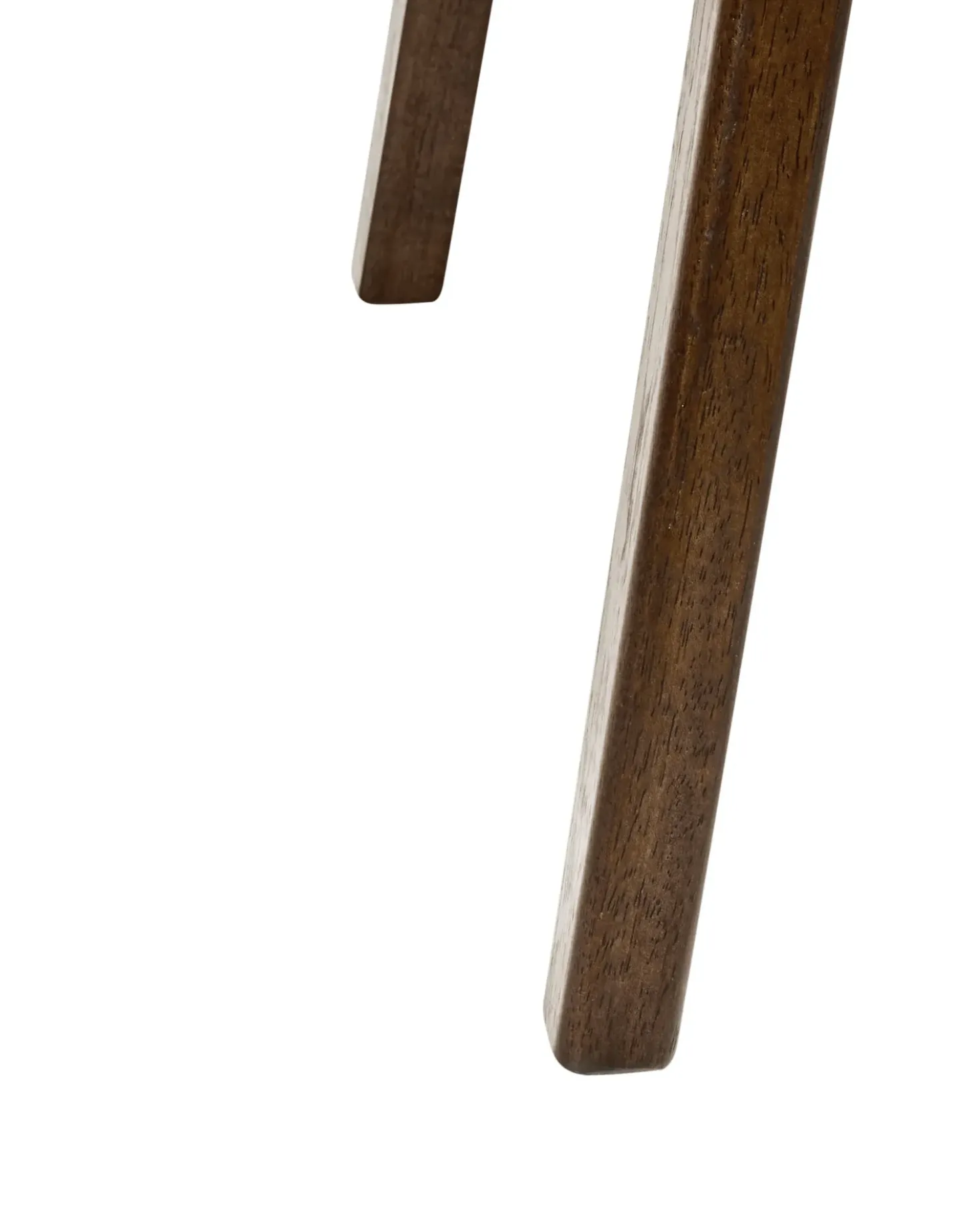 Set di 2 sedie da pranzo SMILEY Legno Marrone/Grigio