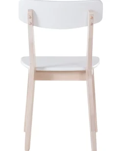 Set di 2 sedie da pranzo SANTOS Bianco