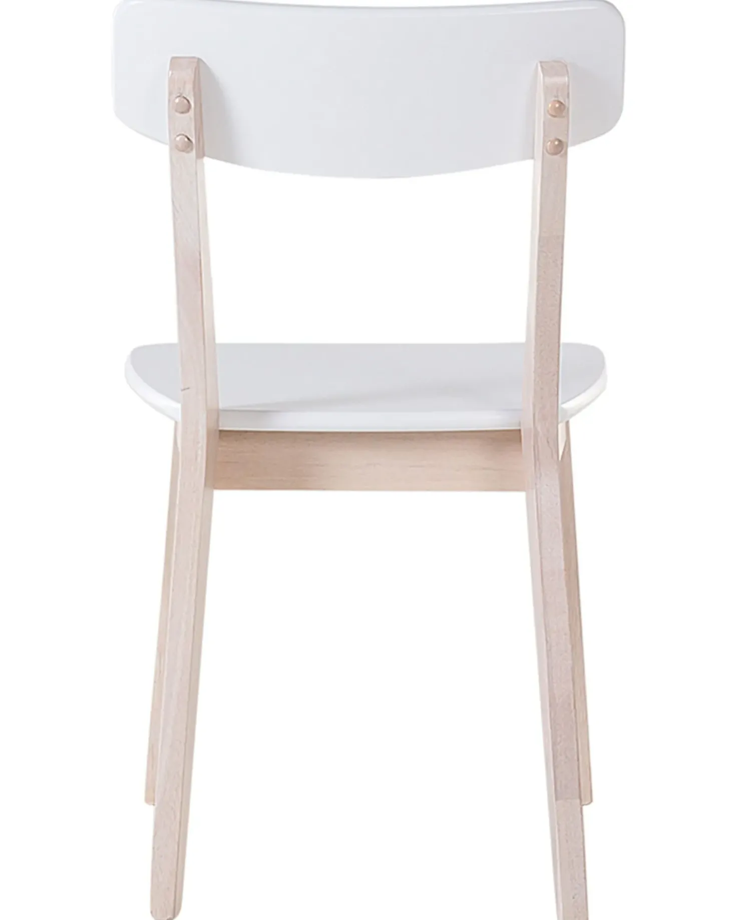 Set di 2 sedie da pranzo SANTOS Bianco