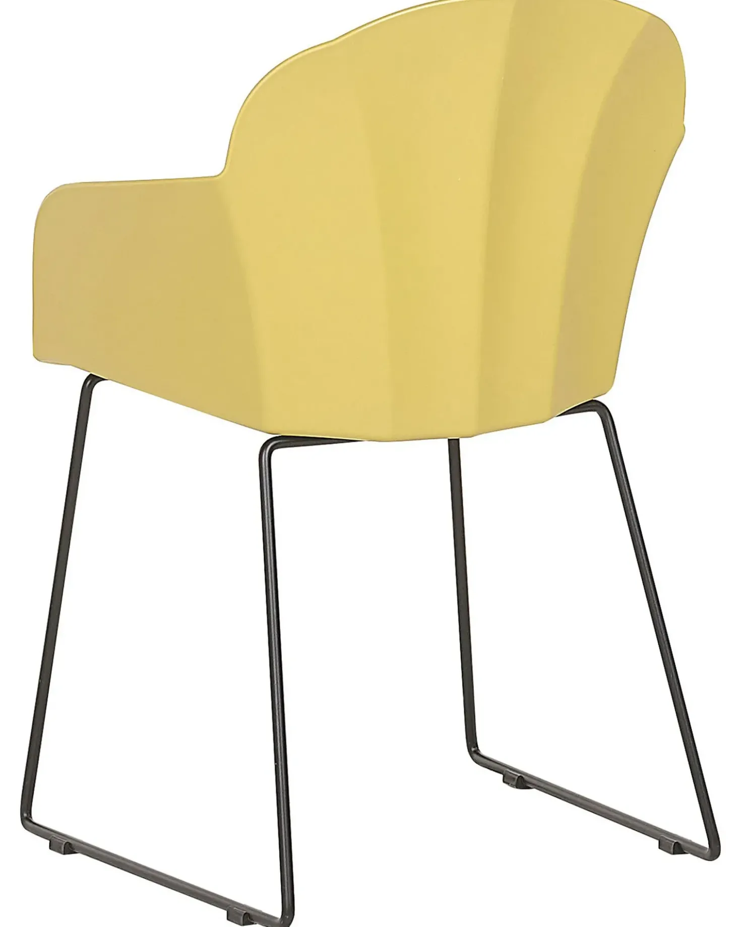 Set di 2 sedie da pranzo SYLVA Giallo