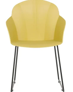 Set di 2 sedie da pranzo SYLVA Giallo
