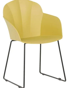 Set di 2 sedie da pranzo SYLVA Giallo