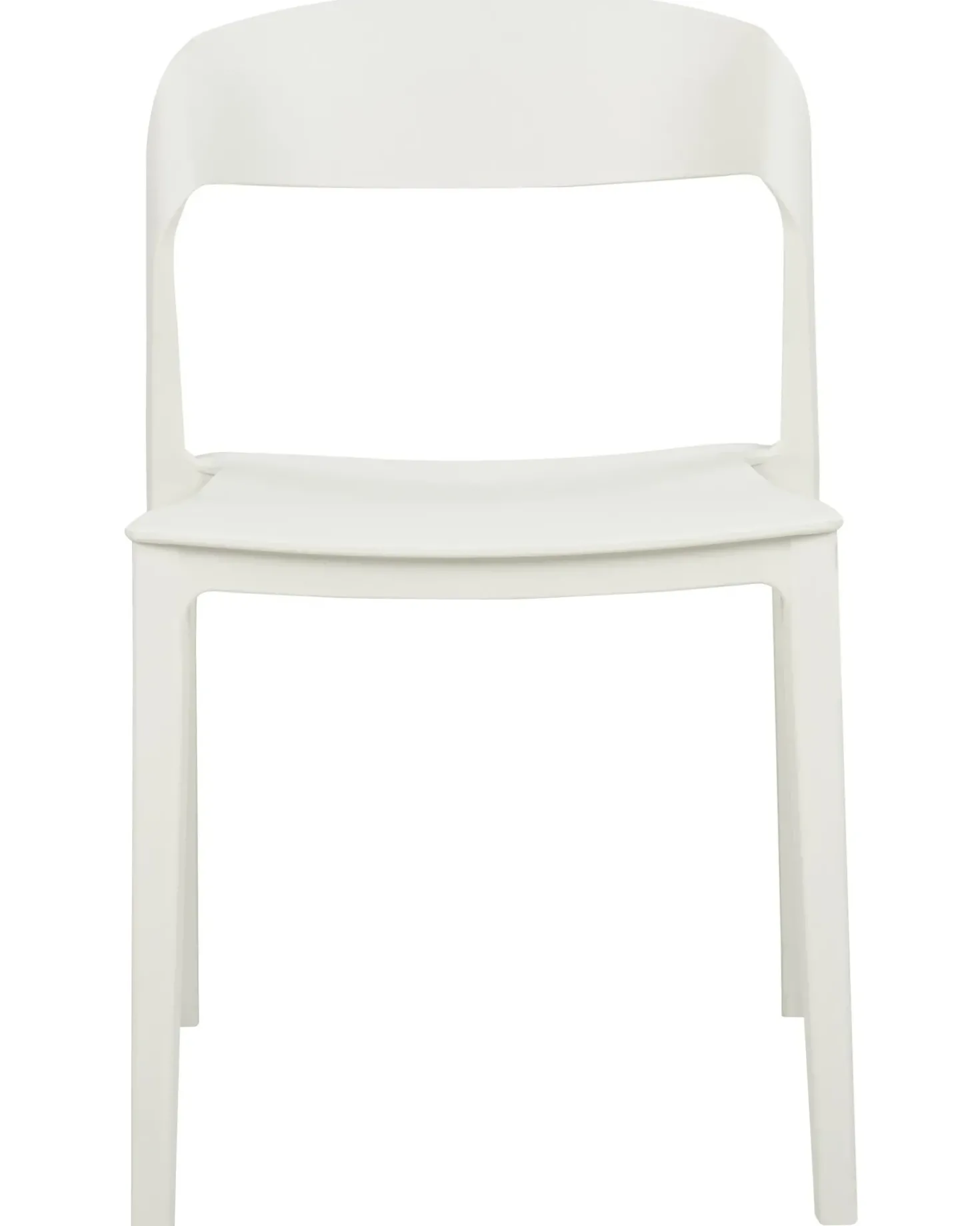 Set di 2 sedie da pranzo SOMERS Bianco