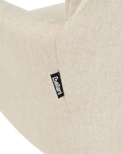 Set di 2 sedie da pranzo SARDOAL Tessuto Beige