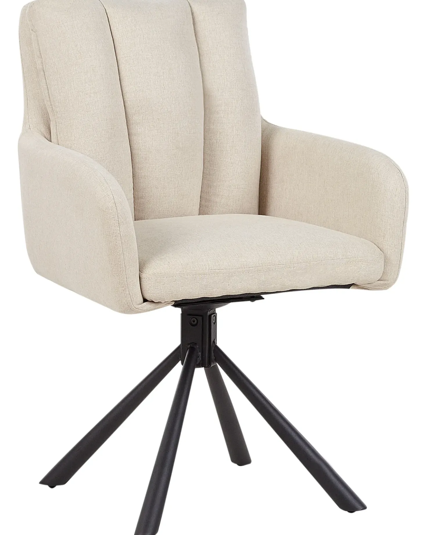 Set di 2 sedie da pranzo SARDOAL Tessuto Beige