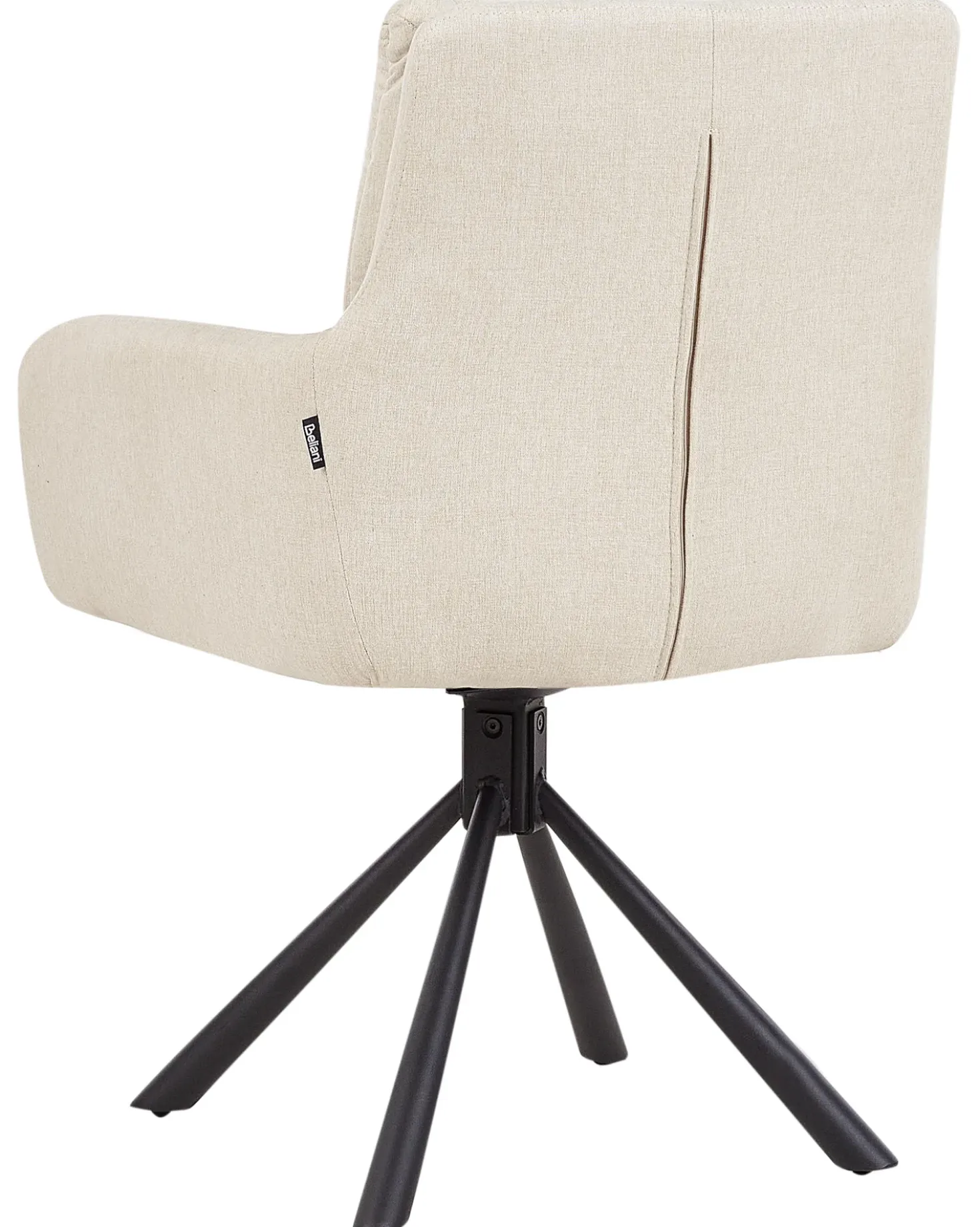 Set di 2 sedie da pranzo SARDOAL Tessuto Beige