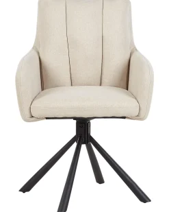 Set di 2 sedie da pranzo SARDOAL Tessuto Beige