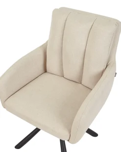 Set di 2 sedie da pranzo SARDOAL Tessuto Beige