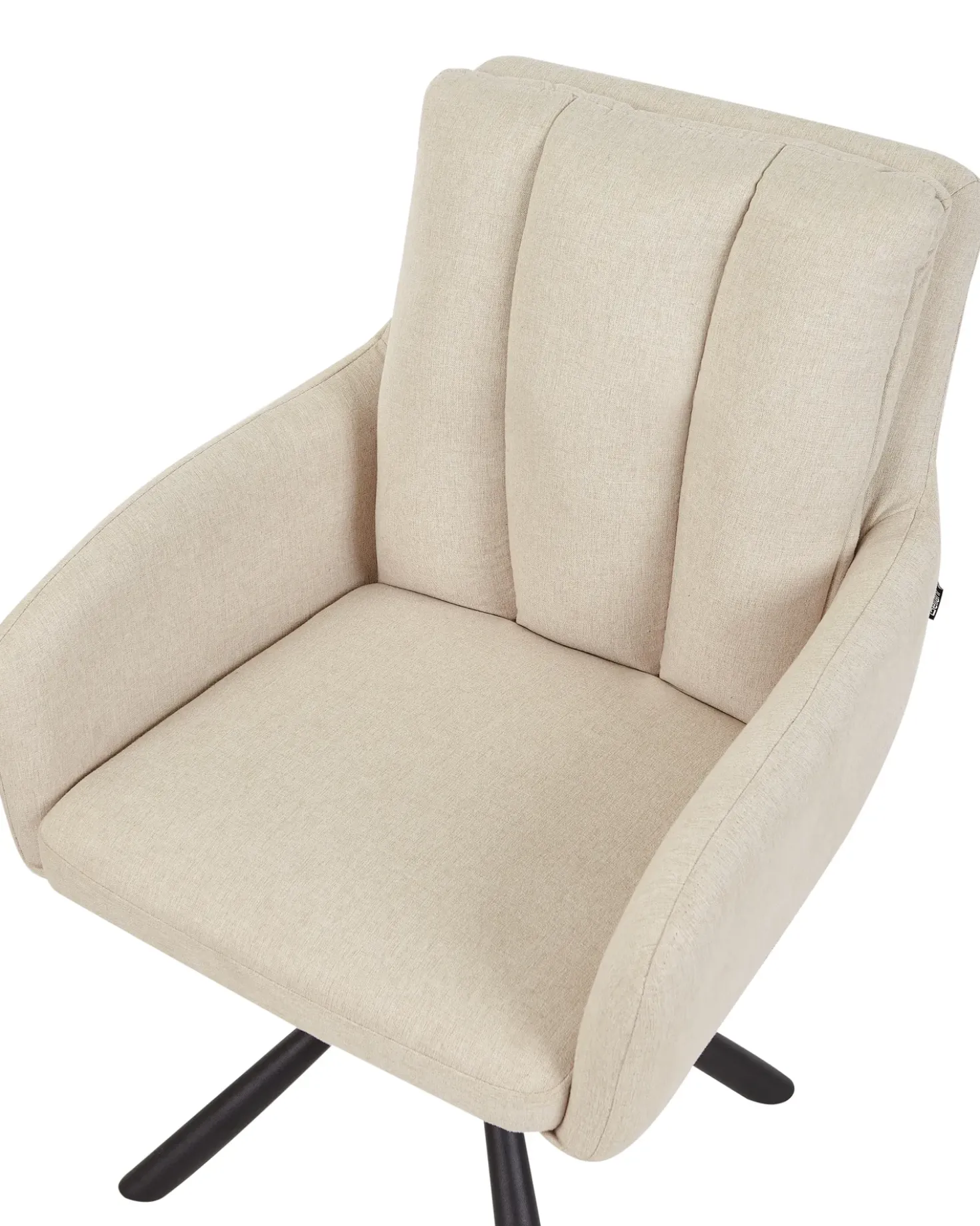 Set di 2 sedie da pranzo SARDOAL Tessuto Beige