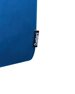 Set di 2 sedie da pranzo SANILAC Velluto Blu marino