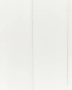 Set di 2 sedie da pranzo SANILAC Velluto Bianco