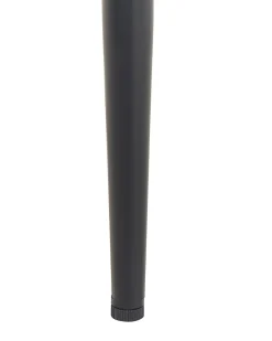 Set di 2 sedie da pranzo SANILAC Velluto Bianco