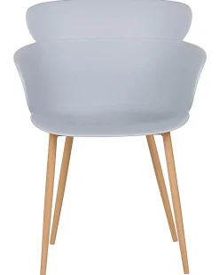 Set di 2 sedie da pranzo SUMKLEY Grigio chiaro