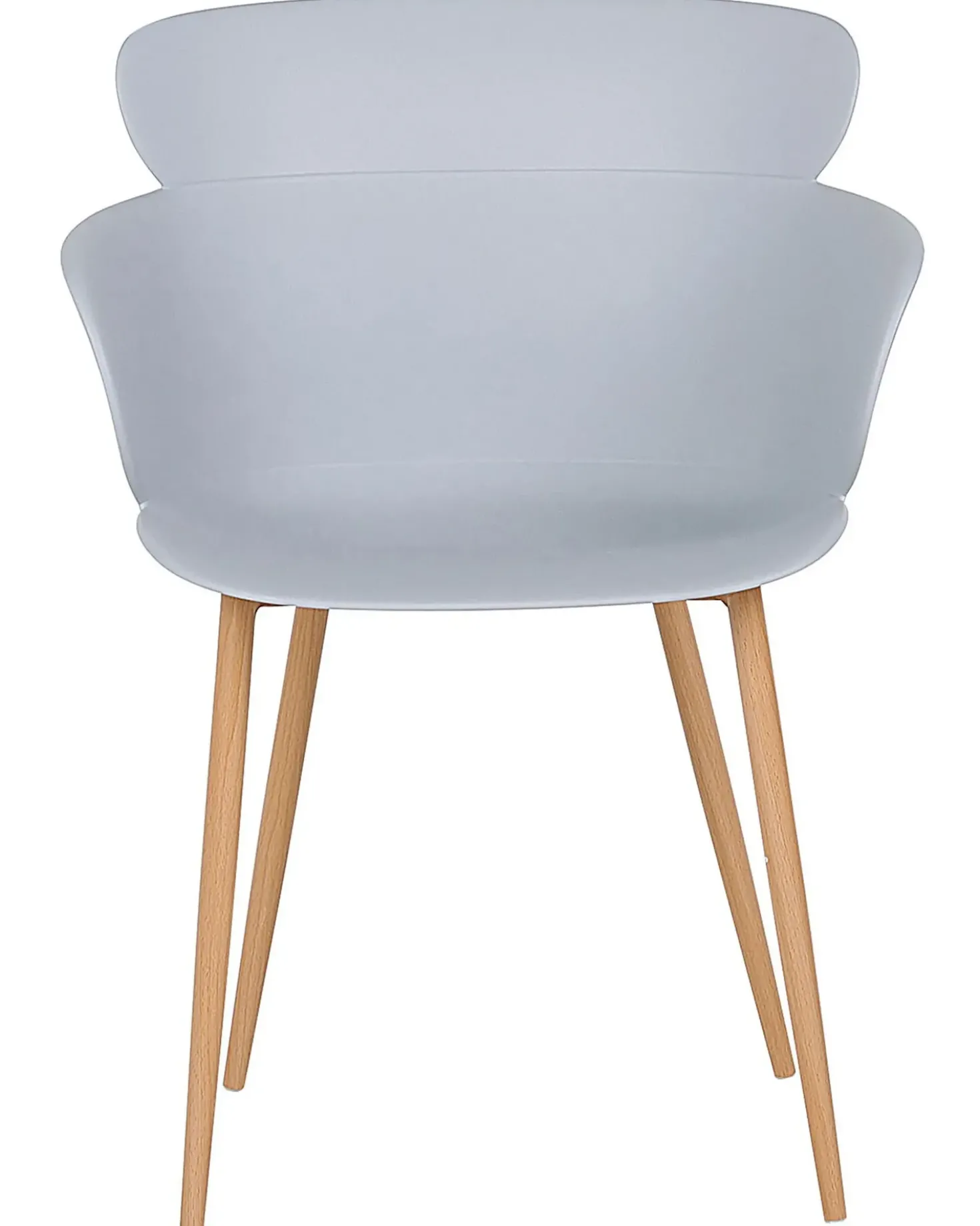 Set di 2 sedie da pranzo SUMKLEY Grigio chiaro