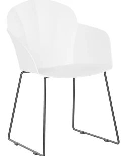 Set di 2 sedie da pranzo SYLVA Bianco