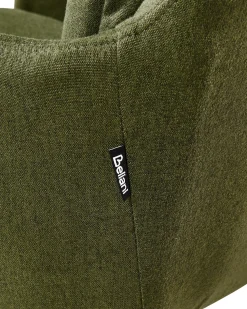 Set di 2 sedie da pranzo SARDOAL Tessuto Verde scuro