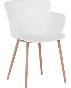 Set di 2 sedie da pranzo SUMKLEY Bianco