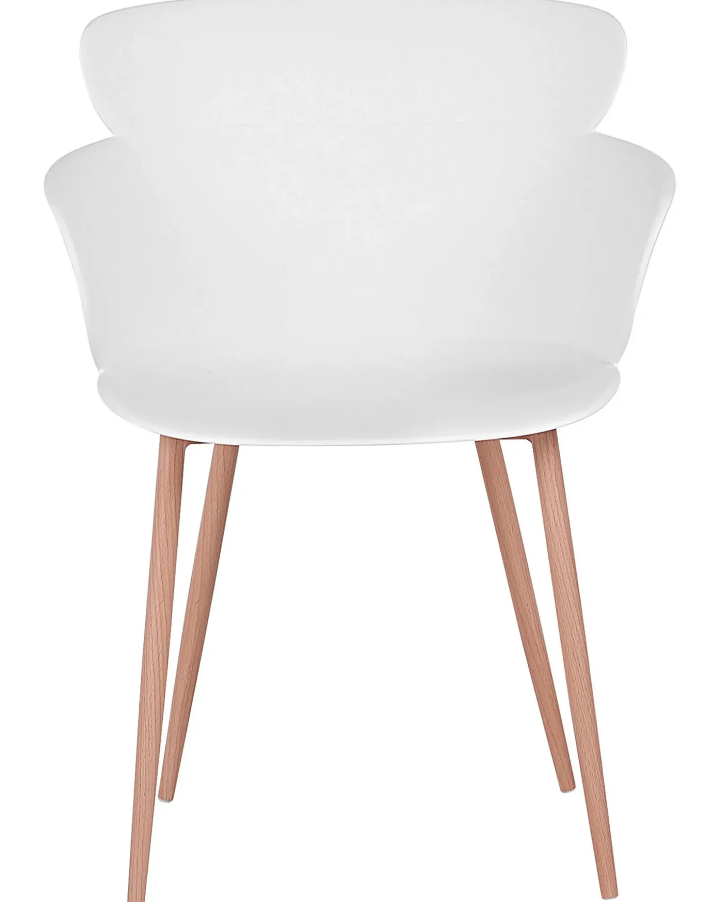 Set di 2 sedie da pranzo SUMKLEY Bianco