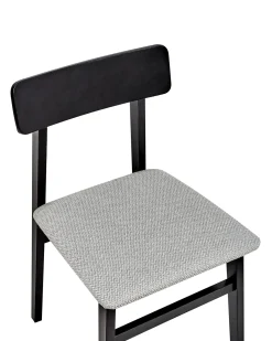 Set di 2 sedie da pranzo STACY Legno Grigio chiaro