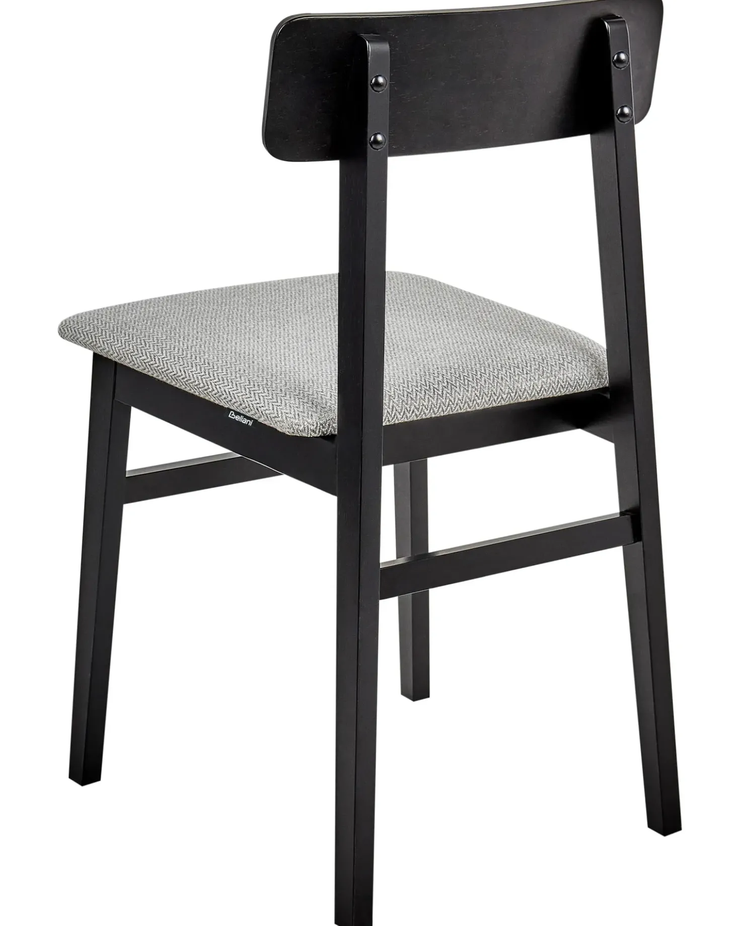 Set di 2 sedie da pranzo STACY Legno Grigio chiaro