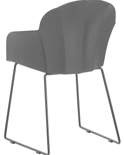 Set di 2 sedie da pranzo SYLVA Nero