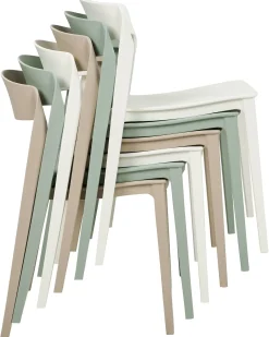 Set di 2 sedie da pranzo SOMERS Verde menta