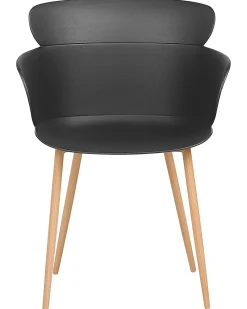 Set di 2 sedie da pranzo SUMKLEY Nero