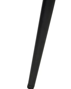 Set di 2 sedie da pranzo SANILAC Velluto Grigio scuro