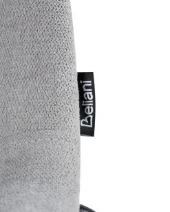 Set di 4 sedie da pranzo TILLER Tessuto Grigio