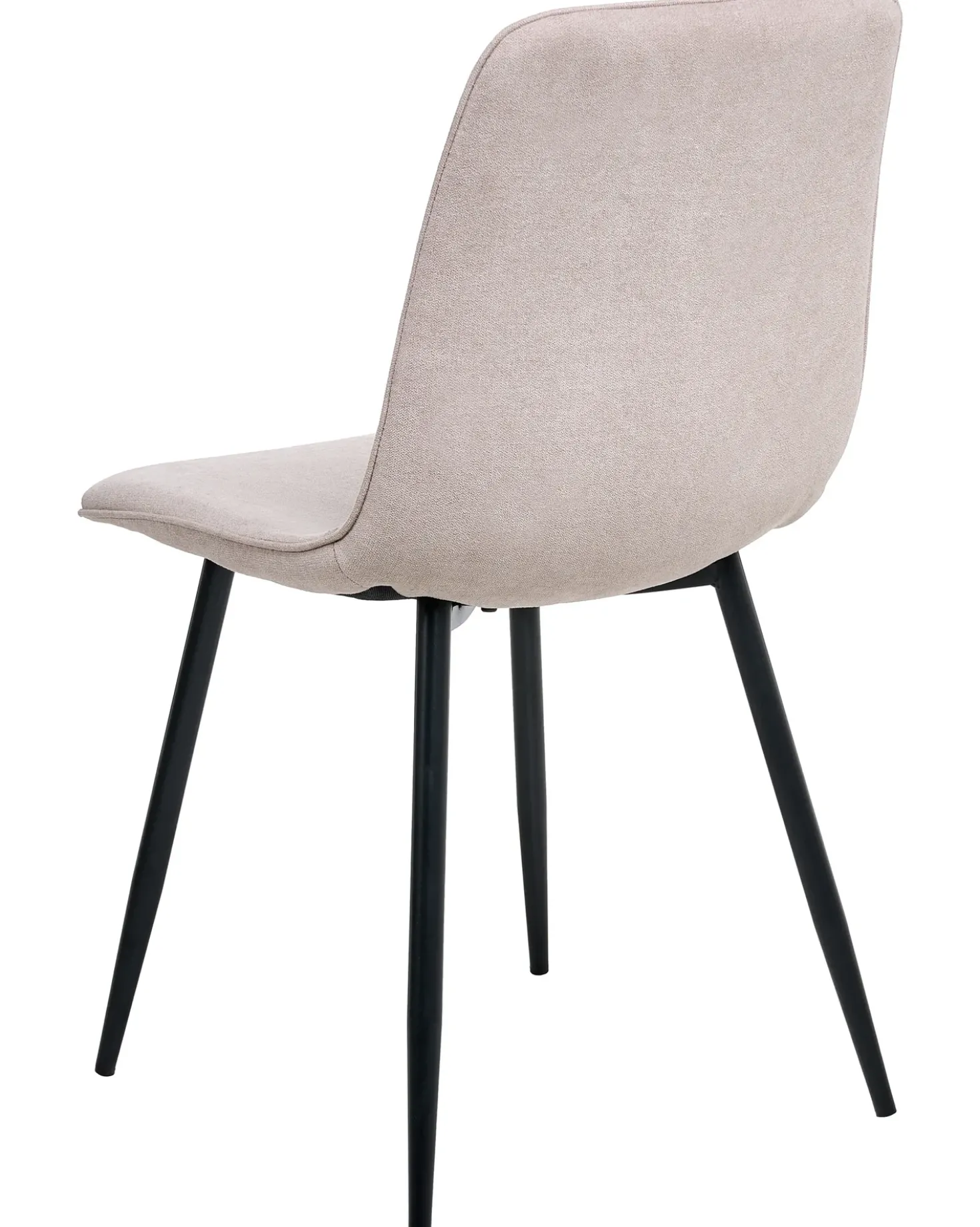 Set di 4 sedie da pranzo TUSCOLA Tessuto Beige