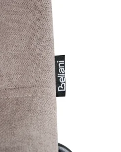Set di 4 sedie da pranzo TILLER Tessuto Beige