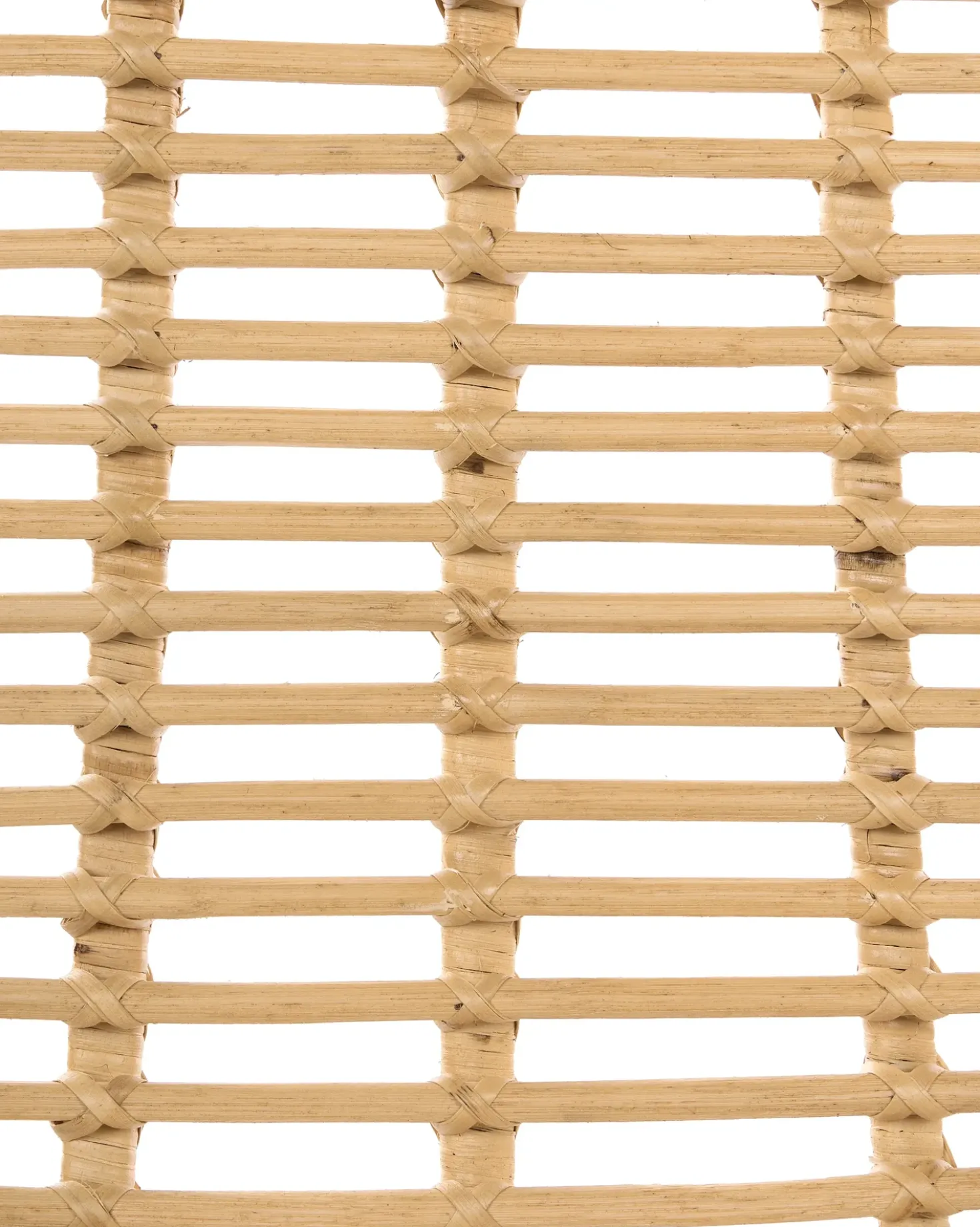 Set di 2 sedie da pranzo TAOS Rattan Naturale