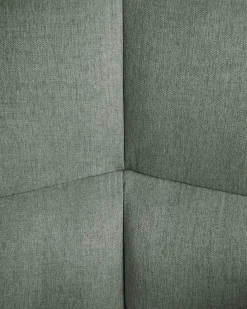 Set di 2 sedie da pranzo TIRANO Lino sintetico Verde